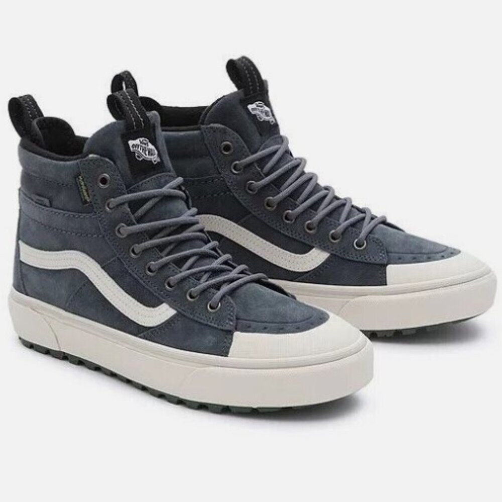 New Vans Sk8 Hi MTE 2 Men's Size  Steel Blue Gray Size 10.5, 8